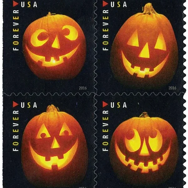 Jack-O??-Lanterns Forever Stamps