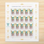 Lunar New Year: Year of the Rabbit Forever Stamps