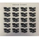 2022 Raven Story Forever First Class Postage Stamps