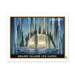 2020 Grand Island Ice Cave Express Priority Stamps