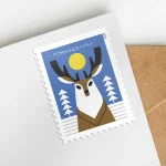 Winter Woodland Animals Forever Stamps