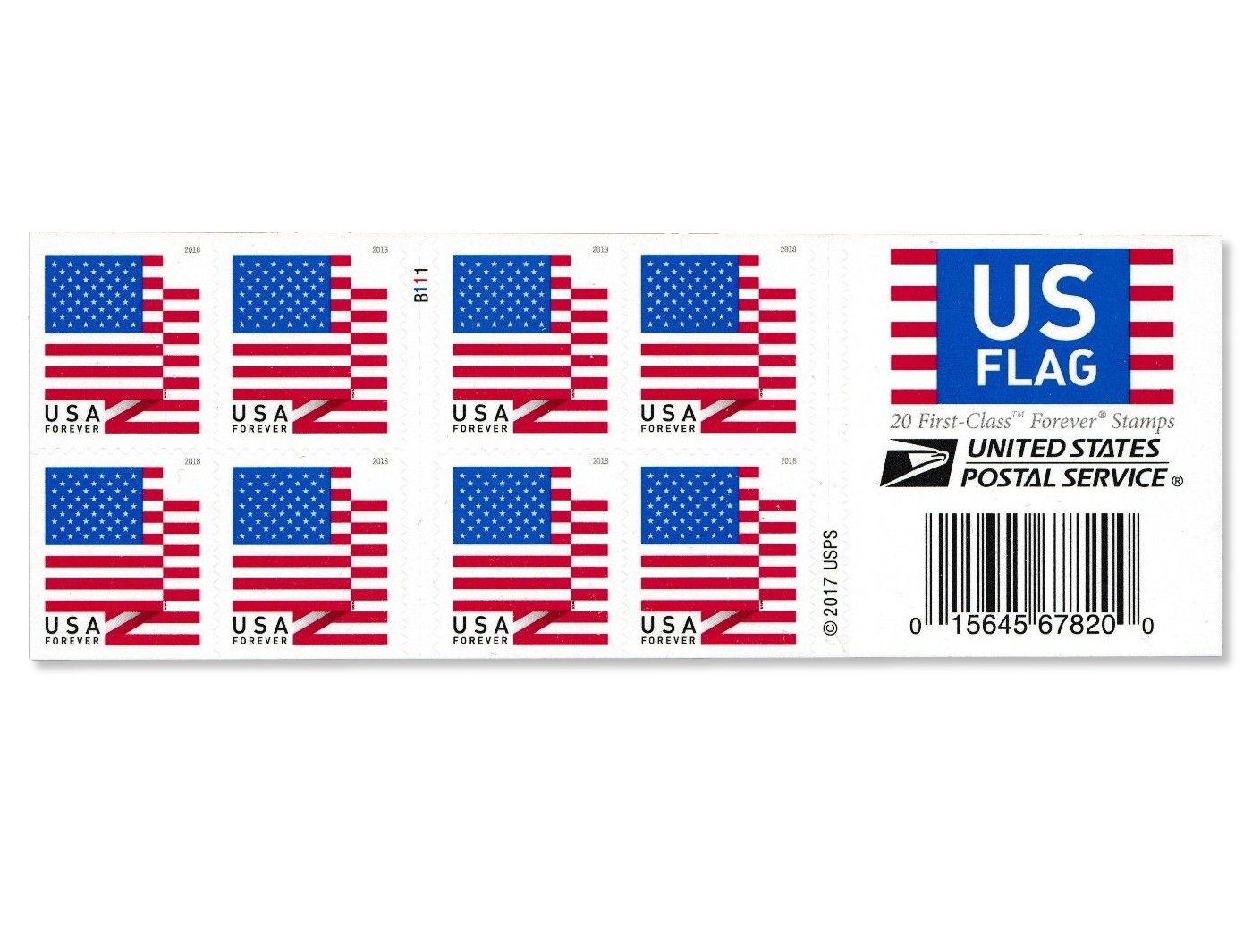 Flag 2018 Booklet Stamps