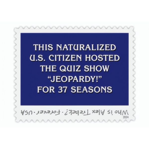 2024 Alex Trebek Stamps