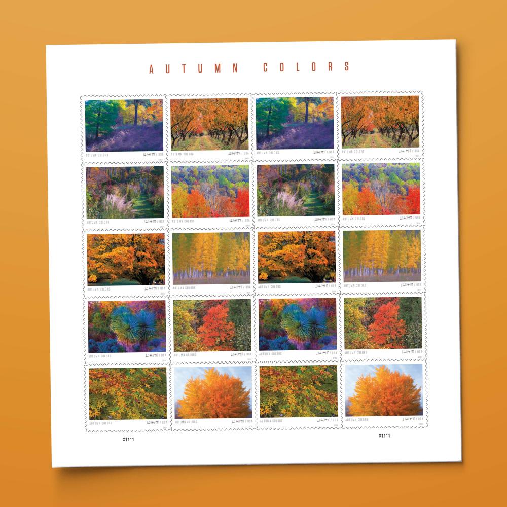 2024 Autumn Colors Stamps