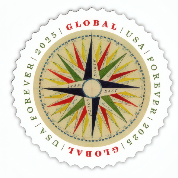 Global: 1794 Compass Rose Stamps