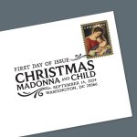 2024 Christmas Virgin and Child Stamps