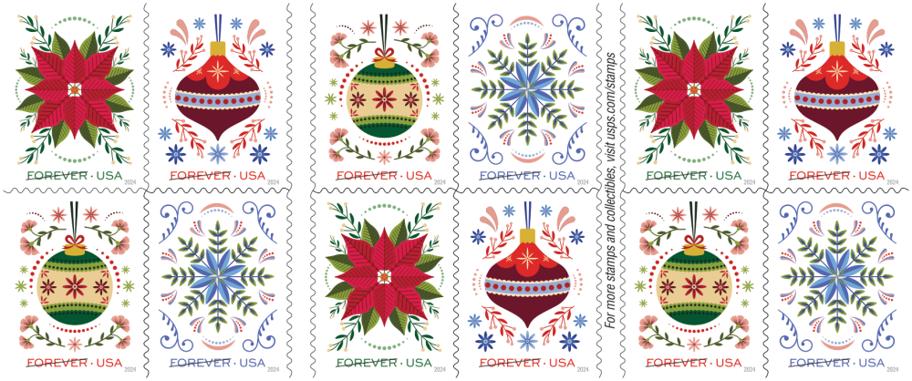 Holiday Joy 2024 Stamps