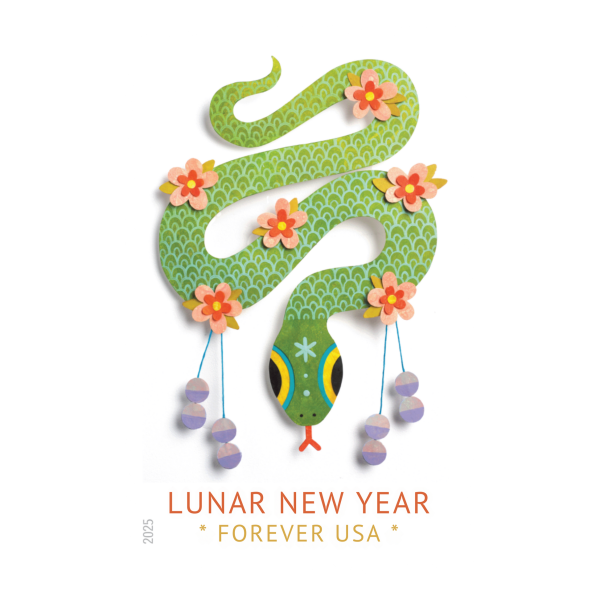 Lunar New Year - Year of the Snake Stamps