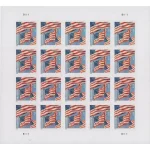 U.S. Flag 2022 Forever Stamps_Sheets
