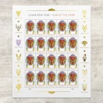 Lunar New Year: Year of the Tiger Forever Stamps
