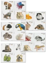 Pets Celebrate Animals Forever Stamps