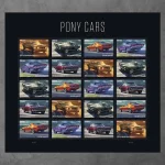 Pony Cars Forever Stamps