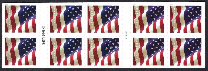 Flag 2017 Booklet Stamps