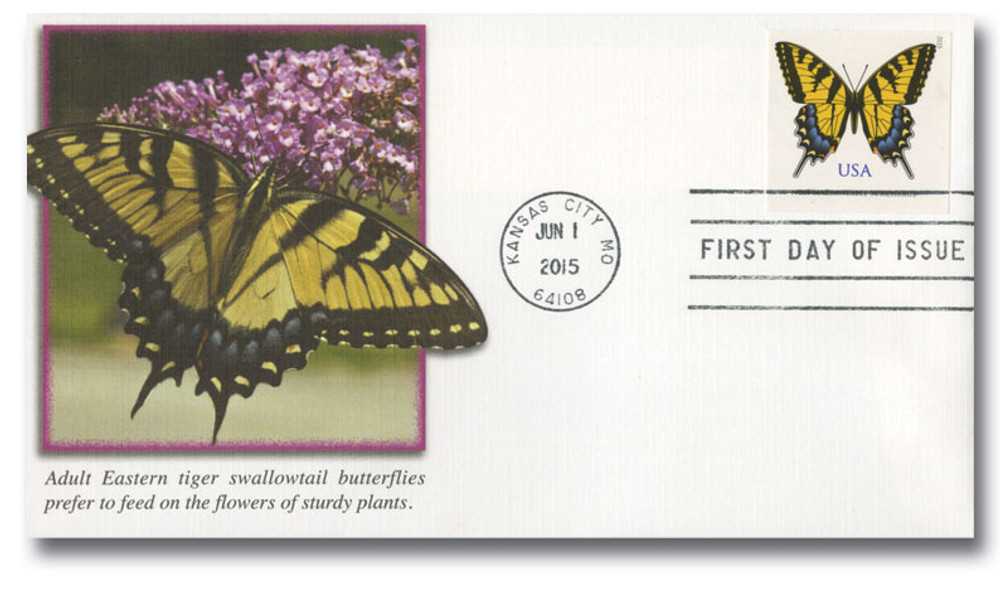 Eastern Tiger Swallowtail USPS stamp 2015