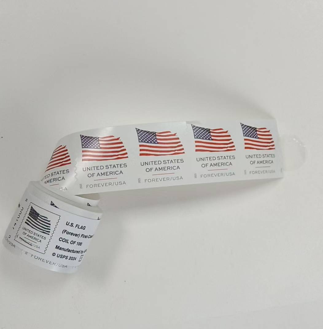 U.S. Flag - 2025 Forever Stamps, 100-Count - SKU ST279-25R